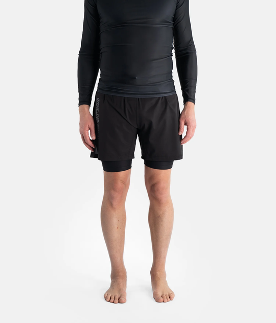 Flex Hybrid Shorts - Black