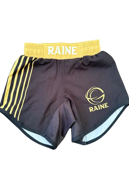 Mens Hyper BJJ Shorts - Gold/Black