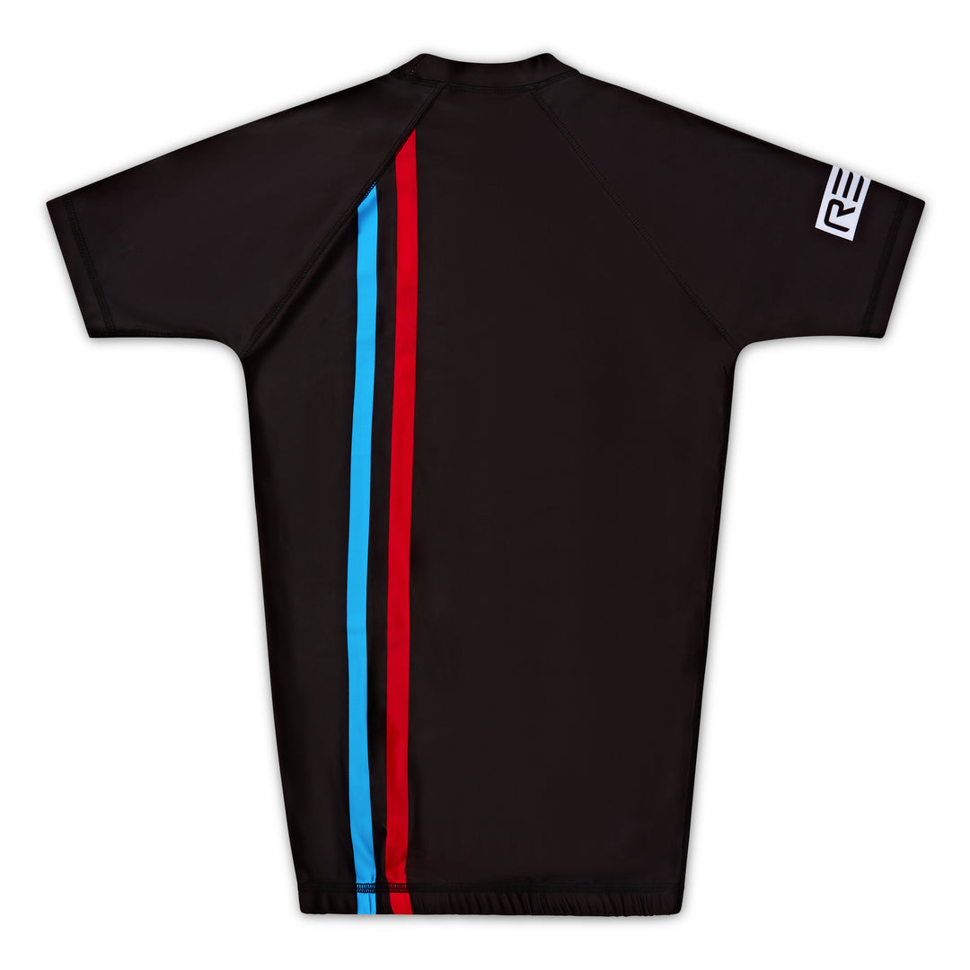 RACE RASHGUARD RED/BLUE