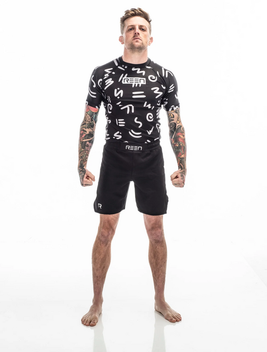 R1:23 RASHGUARD BLACK