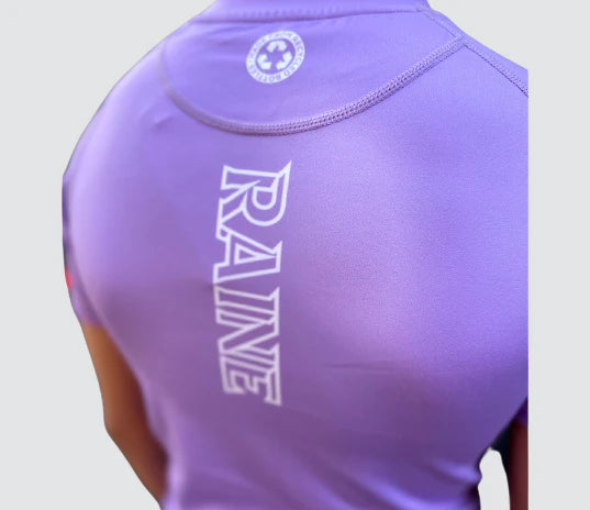 Kids Identity BJJ Rash Guard - Lavender