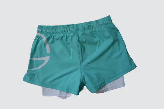 Mens Identity BJJ Shorts - Mint