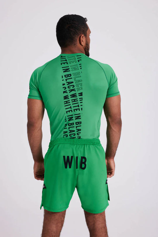 COLL1: Green Rash Guard