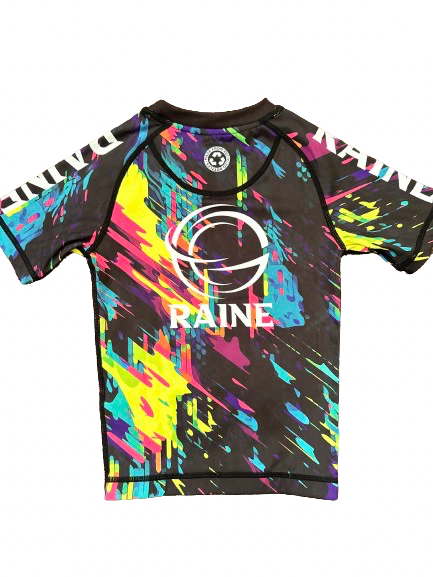 Mens Vivid BJJ Rash Guard - Colourful