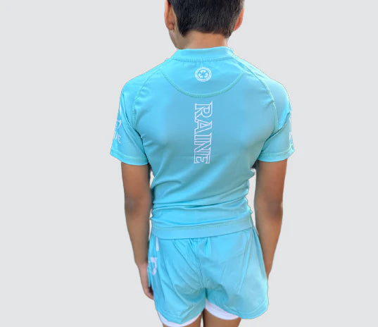 Kids Identity BJJ Rash Guard - Mint