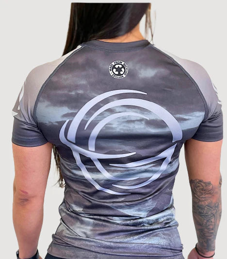 Womens Ocean BJJ Rash Guard