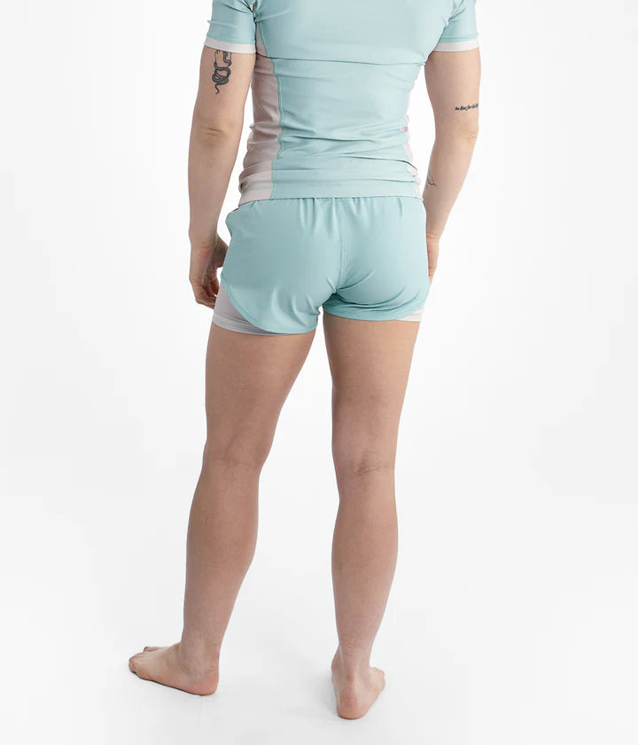 Academy+ Mint Women's Hybrid Shorts