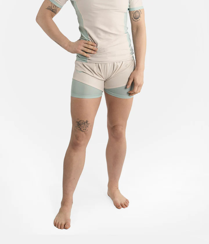 Academy+ Bone Women's Hybrid Shorts